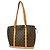 Louis Vuitton Babylone Handtasche Monogram Canvas Braun - Ansicht 2