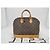 Borsa Louis Vuitton Alma Monogram Canvas PM Marrone - vista 2