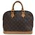 Borsa Louis Vuitton Alma Monogram Canvas PM Marrone
