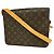 Borsa Louis Vuitton Cartouchiere Monogram Canvas GM Marrone - vista 2