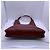 Borsa Hermès Massai Hobo in Pelle - Rosso Vinaccia Fuschia - vista 5