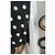 Munthe Plus Simonsen PLU Top sem mangas de bolinhas preto e branco PLÜ - vista 7