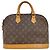 Borsa Louis Vuitton Alma Monogram Canvas PM Marrone
