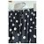 Autre Marque Pantaloni PLU a pois bianco e nero - vista 4