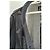 Autre Marque Blusa PLU de malla negra de algodón asimétrica Negro - vista 7