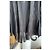 Autre Marque Blusa PLU de malla negra de algodón asimétrica Negro - vista 9