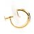 Autre Marque Orecchino singolo in platino PT900 e oro giallo 18K D'oro - vista 2