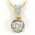 Autre Marque Collana in platino 18K e oro giallo D'oro