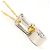 Autre Marque Collana in platino 18K e oro giallo D'oro - vista 2