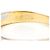 Autre Marque Platin- und Gelbgold-Ring mit Diamant Golden - Ansicht 4