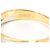 Autre Marque Platin- und Gelbgold-Ring mit Diamant Golden - Ansicht 5