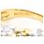 Autre Marque Diamantring aus PT900-Platin und 18K Gelbgold Golden - Ansicht 4
