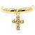 Autre Marque 18K Gelbgold Diamantring Golden