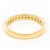 Autre Marque 18K Gelbgold-Ring mit Diamant Golden - Ansicht 3