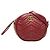 Bolsa de ombro Gucci GG Marmont acolchoada com corrente Vermelho