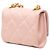 Borsa a Spalla Chanel Coco Mark Mini Matelassé Rosa - vista 2