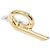 Louis Vuitton Ring Band vergoldet und versilbert Golden