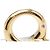 Louis Vuitton Ring Band vergoldet und versilbert Golden - Ansicht 8