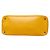Borsa Boston in pelle gialla Prada Giallo - vista 3