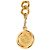 Cinto de corrente Chanel banhado a ouro Dourado - vista 2