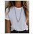 Autre Marque MINAS Darling Heart Collana in Argento 925 e Cordino Nero Multicolore - vista 16