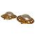 CHANEL 25 Coco Mark Metal Faux Pearl Clip Earrings Golden - view 2