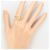 Autre Marque 18K Gelbgold-Ring mit Diamant Golden - Ansicht 6