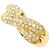 Autre Marque 18K Gelbgold-Ring mit Diamant Golden