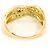 Autre Marque 18K Gelbgold-Ring mit Diamant Golden - Ansicht 4