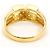 Autre Marque 18K Gelbgold-Ring mit Diamant Golden - Ansicht 4