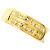 Autre Marque 18K Gelbgold-Ring mit Diamant Golden