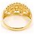 Autre Marque 18K Gelbgold-Ring mit Diamant Golden - Ansicht 4