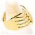 Autre Marque 18K Gelbgold-Ring mit Diamant Golden - Ansicht 3