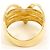 Autre Marque 18K Gelbgold-Ring mit Diamant Golden - Ansicht 4