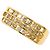 Autre Marque 18K Gelbgold-Ring mit Diamant Golden