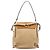 Chloé Chloe Faye Suede with Applique Mini Beige - vista 3