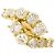 Autre Marque 18K Gelbgold-Ring mit Diamant Golden