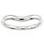 Tiffany & Co. geschwungener Ring aus Platin - Ansicht 2