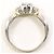 Autre Marque PT900 Platin- und 18K Gelbgold-Ring mit Diamant Golden - Ansicht 3