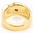 Autre Marque PT900 Platin 18K Gelbgold Diamantring Golden - Ansicht 4