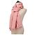 Hermès Stola in cashmere Hermes New Libris Rose Poudre Rosa - vista 9