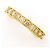Autre Marque 18K Gelbgold Diamantring Golden