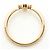 Autre Marque 18K Roségold Diamantring Golden - Ansicht 2