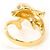 Autre Marque 18K Gelbgold-Ring mit Diamant Golden - Ansicht 5