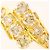 Autre Marque 18K Gelbgold-Ring mit braunem Diamanten Golden - Ansicht 2