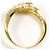 Autre Marque 18K Gelbgold-Ring mit braunem Diamanten Golden - Ansicht 3