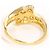 Autre Marque 18K Gelbgold-Ring mit braunem Diamanten Golden - Ansicht 4