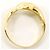 Autre Marque 18K Gelbgold-Ring mit Diamant Golden - Ansicht 3