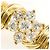 Autre Marque 18K Gelbgold Diamantring Golden - Ansicht 2