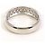 Autre Marque 18K Weißgold Diamantring Golden - Ansicht 4